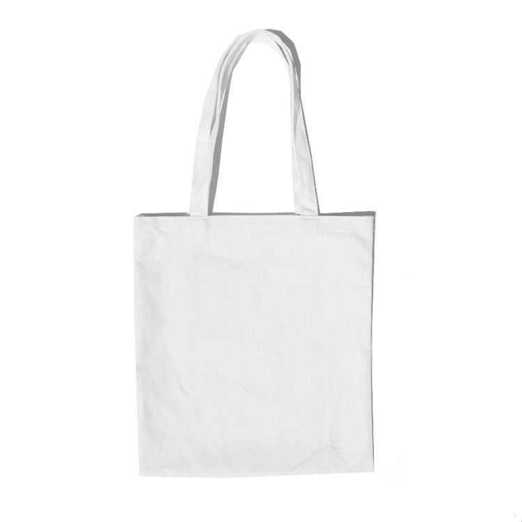 Simple canvas tote bag
